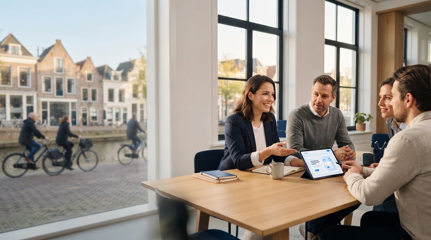 Zomer Vermoveld dashboard met AI-analyse van financiële data